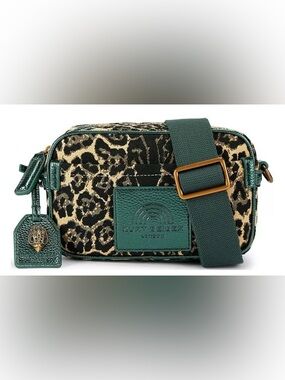Kurt Geiger Green Southbank Camera Bag